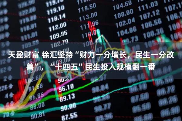 天盈财富 徐汇坚持“财力一分增长，民生一分改善”，“十四五”民生投入规模翻一番